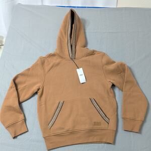 UGG Men’s Tasman Hooded Sweatshirt – Chestnut Brown – Embroidered Logo sz xs